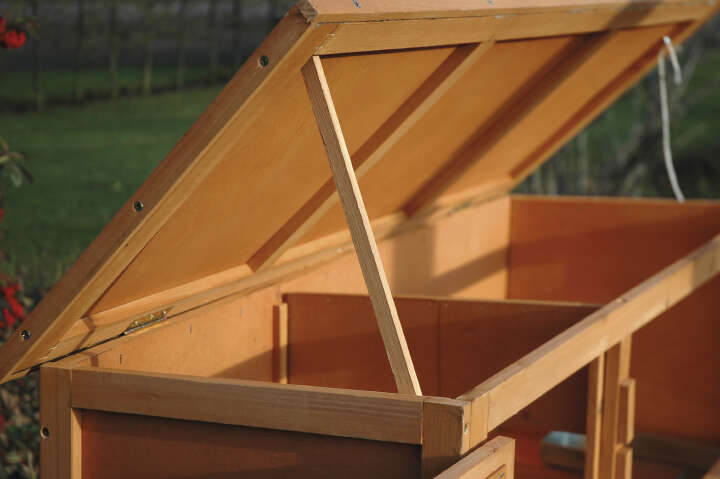 dobar Doppelstöckiger Kaninchenstall mit Innentreppe